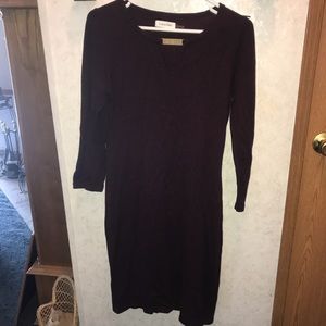 Plum Colored Calvin Klein Acrylic Work Sheath